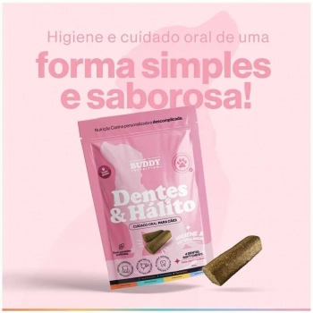 Suplemento Alimentar Buddy Nutrition Dentes & Hálito para Cães