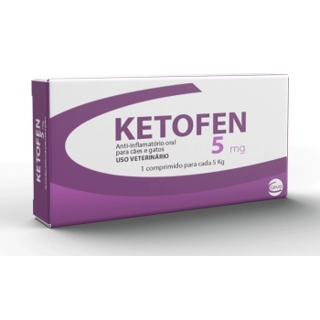 Anti-inflamatório Ketofen 5 mg 10 Comprimidos