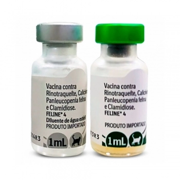 Vacina PVAX FELINE 4 INJVI/1ML 5/1DS