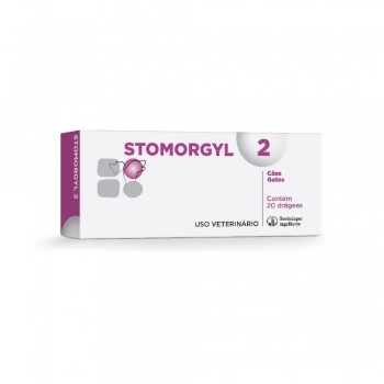 Antibiótico Stomorgyl 2 para Cães e Gatos (20 Comprimidos)