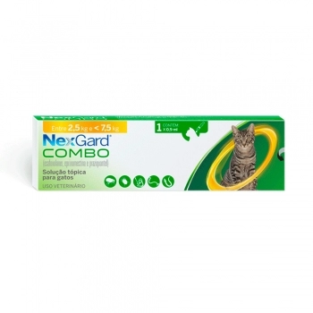 Antipulgas NexGard Combo 0,9ml para Gatos