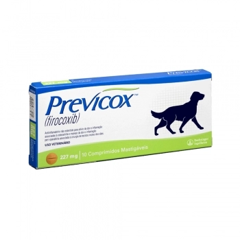 Previcox 227mg Anti-inflamatório para Cães 10 comprimidos