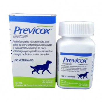 Anti-inflamatório Previcox 227 mg para Cães (60 Comprimidos)