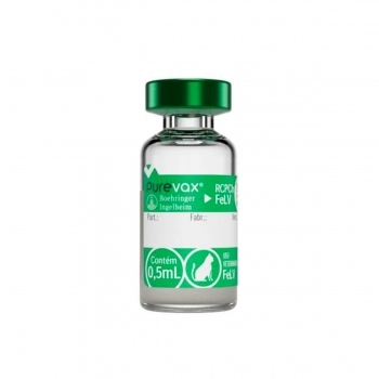 Vacina Purevax RCPCh FeLV INJVI/0.5ML 10/1DS
