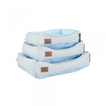 Cama Tutelo Listrada Azul G