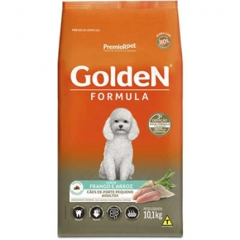 GOLDEN FORMULA CAES ADULTOS FRANGO MINI BITS 10,1 KG PAGUE 9,1 KG LEVE 10,1 KG
