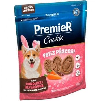 Biscoito PremieR Cookie para Cães Adultos de Porte Pequeno Edição Limitada Páscoa 250g