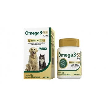 Suplemento Ômega 3 SE 550 - Vetnil