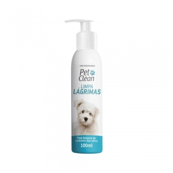 Limpa Lágrimas para Cães e Gatos Pet Clean 100 ml
