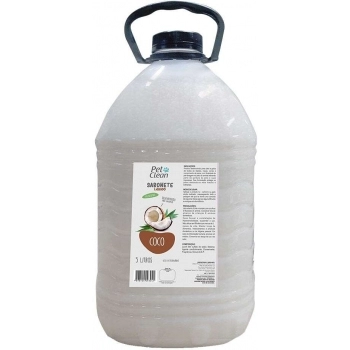 Sabonete Líquido Pet Clean Coco para Cães e Gatos 5 L