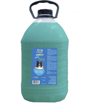 Shampoo Pet Clean Neutro para Cães e Gatos 5 L