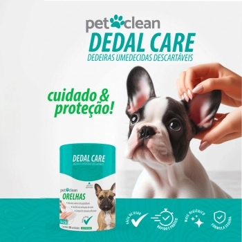 Dedal Care Orelhas para Cães Pet Clean - 30 unidades