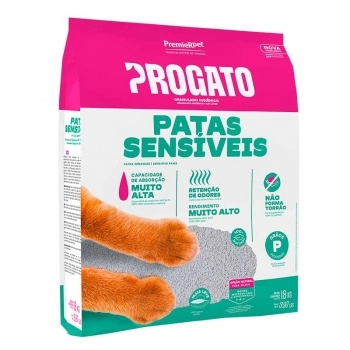 Granulado Higiênico ProGato Patas Sensíveis 1,8 kg
