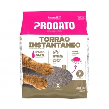 Granulado Higiênico ProGato Torrão Instantâneo 10 kg