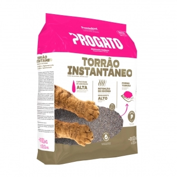 Granulado Higiênico ProGato Torrão Instantâneo 10 kg