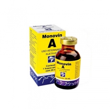 Monovin A Injetável para Bovinos Bravet 20 ml