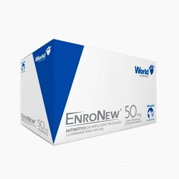 Antibiótico EnroNew 50 mg (150 Comprimidos)