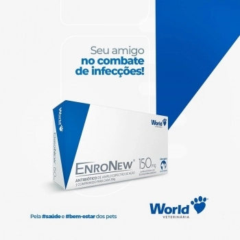 Antibiótico EnroNew 50 mg (150 Comprimidos)