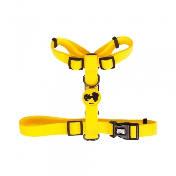 Peitoral Zooz Pets Snoopy Neoprene Yellow para Cães - PP