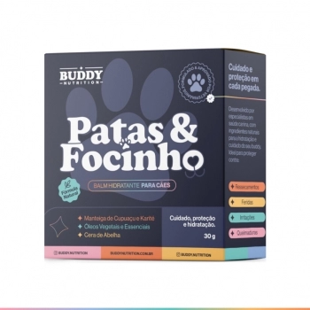 Balm Hidratante Buddy Patas e Focinho para Cães 30 g