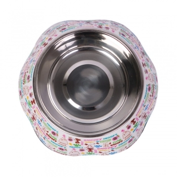 Comedouro Zooz Pets Snoopy Melamina Mel100-MUPk para Cães - P