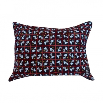 Almofadão Zooz Pets Filmblack Snoopy para Cães Preta - G