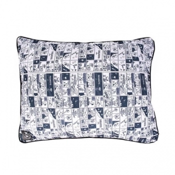 Almofadão Zooz Pets Snoopy Tirinha Azul para Cães - M