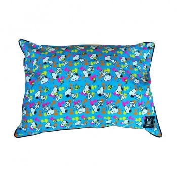 Almofadão Zooz Pets Unix Snoopy para Cães Laranja - G