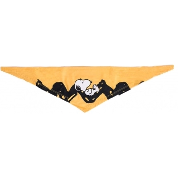 Bandana Zooz Pets Snoopy Rest Amarela - G