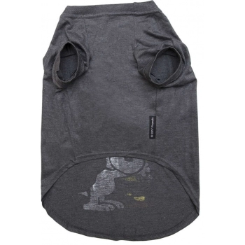 Camiseta Zooz Pets Charlie Snoop Hug Grafite para Cães - GG