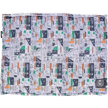 Colchão Zooz Pets Snoopy Tirinha Laranja para Cães - P