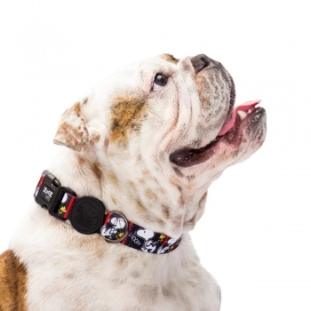 Coleira Zooz Pets Snoopy FilmBlack - P