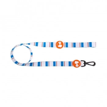 Guia Zooz Pets Snoopy Blue Orange para Cães - PP