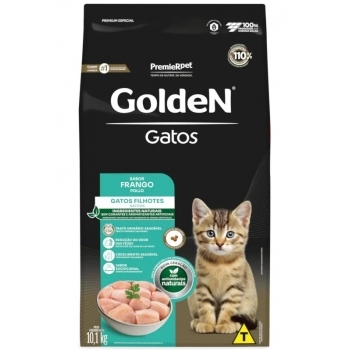 Ração GoldeN Gatos Filhotes Frango 10,1 kg