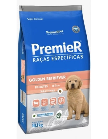 Ração PremieR para Filhotes Golden Retriever Frango 10,1kg