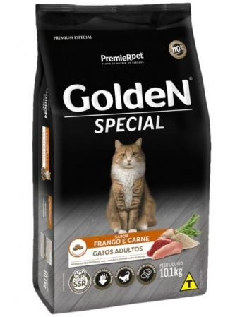 Ração Golden Special para Gatos Adultos 10,1kg