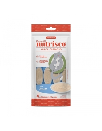 Snack Cremoso Nutrisco Atum para Gatos 56g