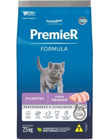 Ração PremieR Formula para Gatos Filhotes Frango 7,5kg